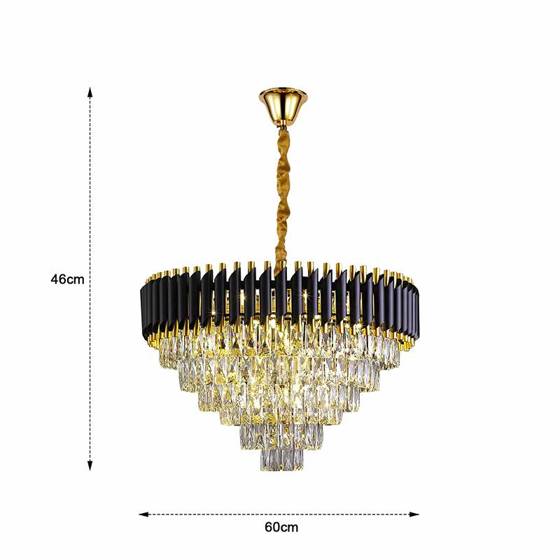 Black And Gold Chandelier