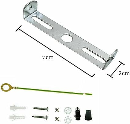 70mm ceiling rose strap bracket with dimensions accessories