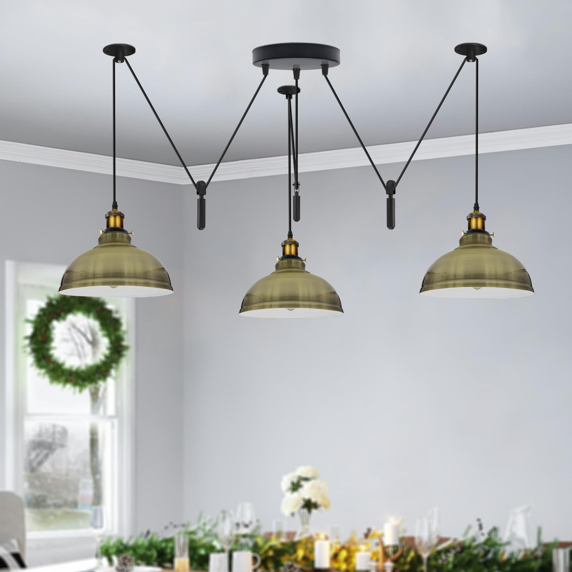 style led height pendant light