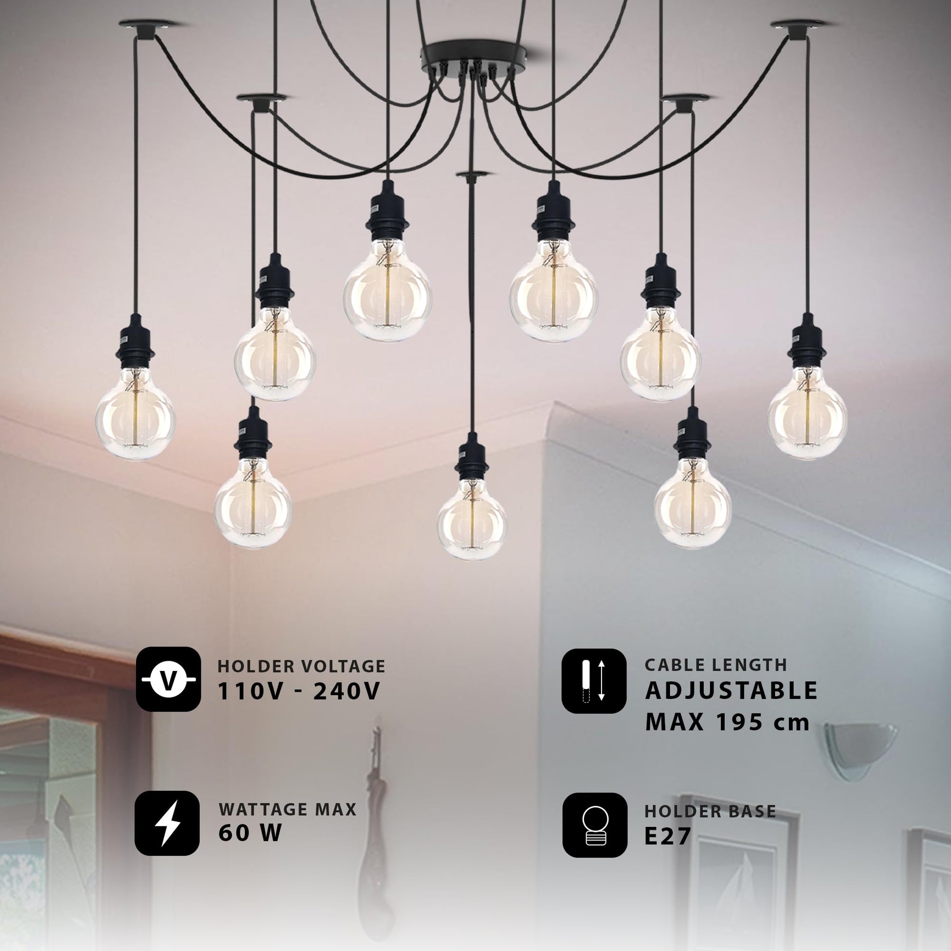 ceiling light pendant retro