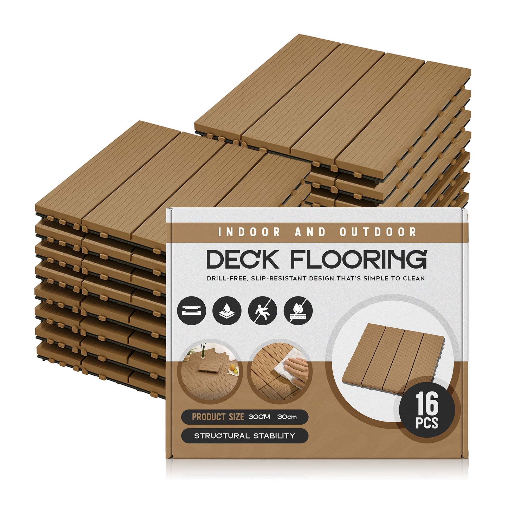 decking click system with