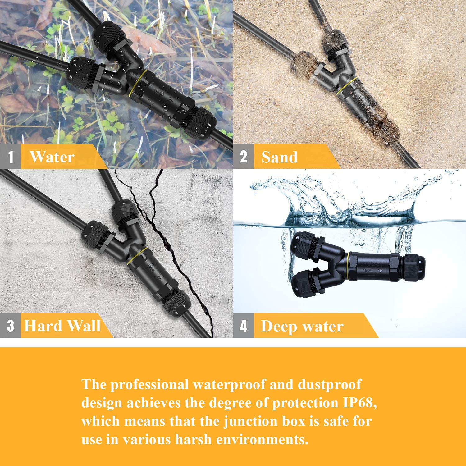 cable outdoor connectors elect