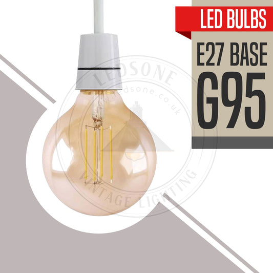 E27 dimbare antieke bolvormige industriële retro-lampen