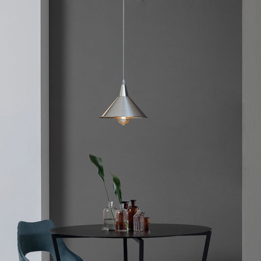 Verstelbare hanglamp van chroommetaal E27 ~ 6002