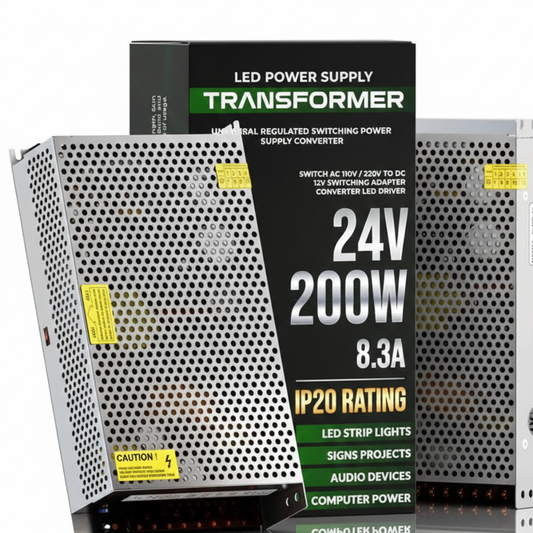 AC 110/220V naar DC 24V gereguleerde schakelende voeding driveradapter~3292