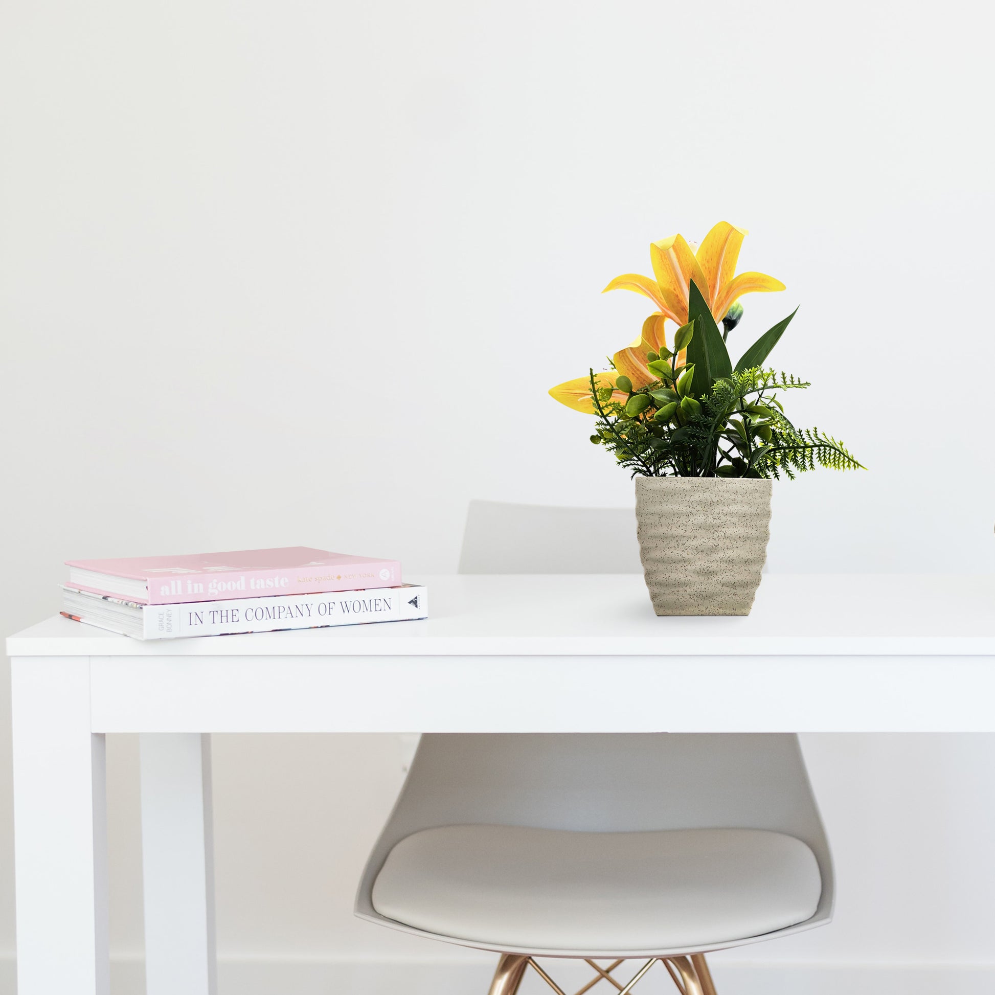 Artificial lily decoration