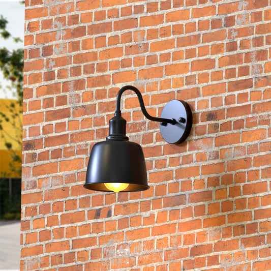 Industriële waterdichte wandlamp voor buiten en metalen lamp ~5522