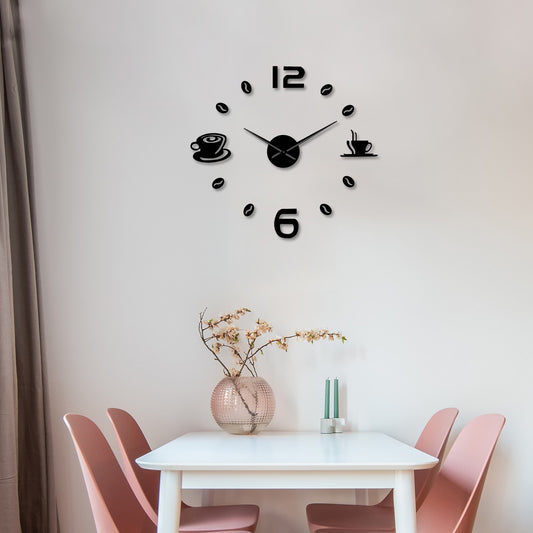 Frameless Wall Clock