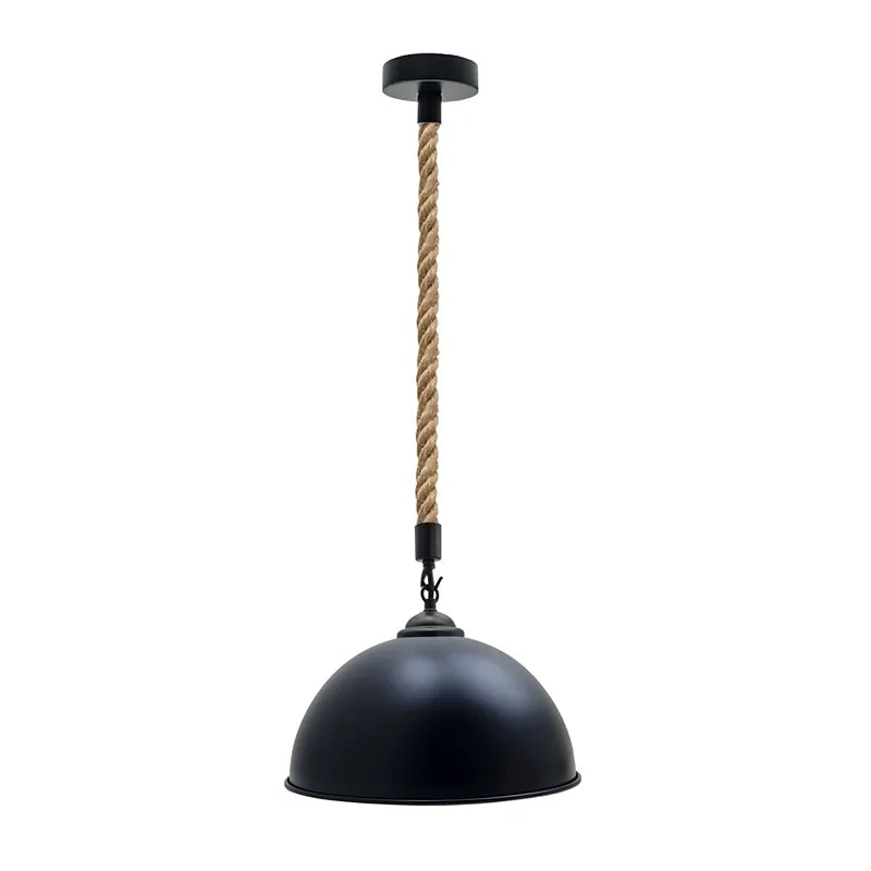 black 400cm  Dome Shade Ceiling Pendant