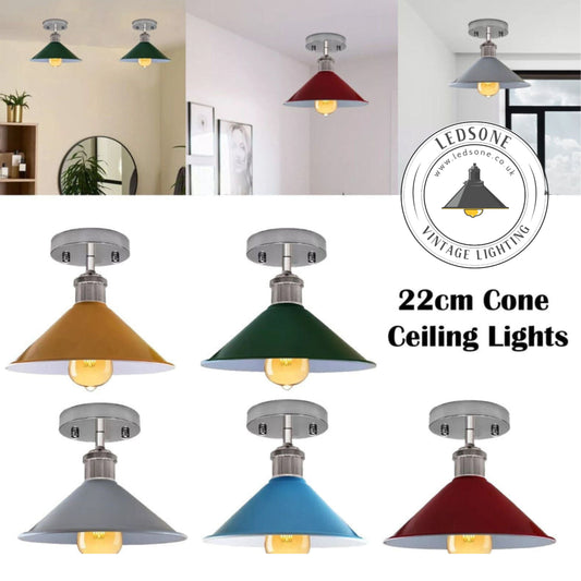 cone ceiling lights