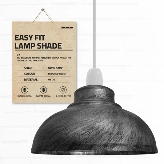 Retro plafond hanglamp lampenkap eenvoudig te monteren lampenkap~2087