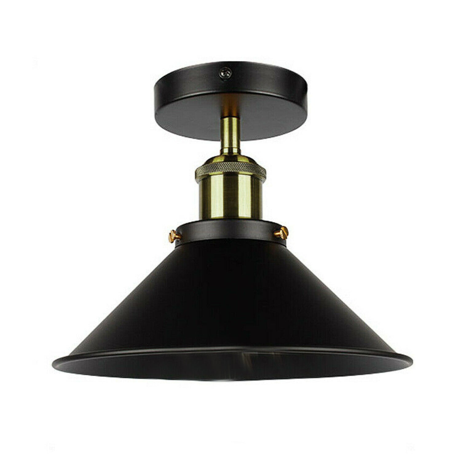 Black Metal Ceiling Light