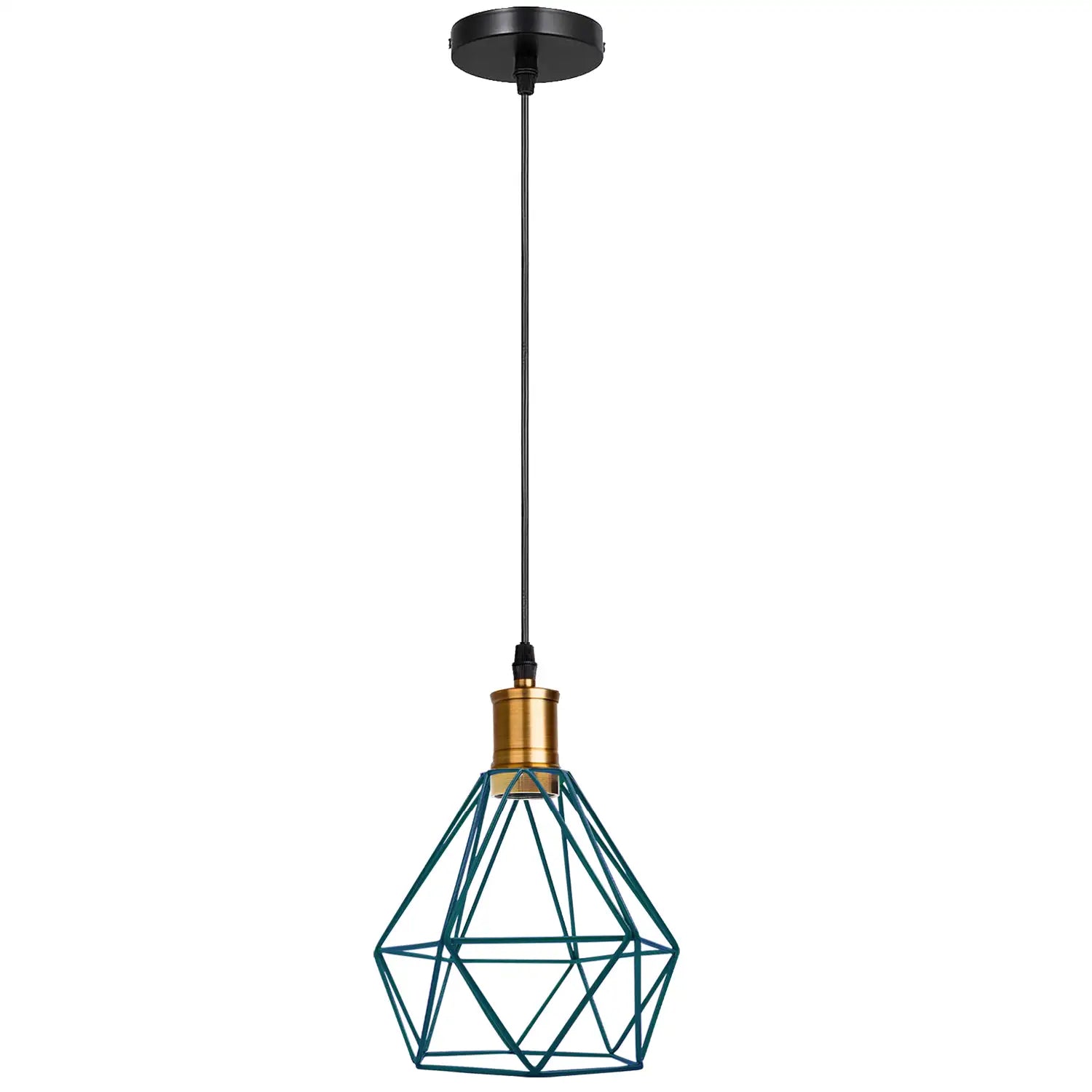 Modern Diamond Cage Pendant Light