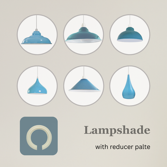 Vintage hanglampkappen industriële loft-stijl metalen plafondlamp~1328