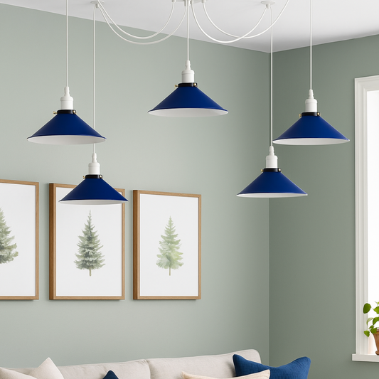 Modern Spider Light Chandelier Multi Pendant Light Ceiling Lamp Loft Fixture E27 ~6141