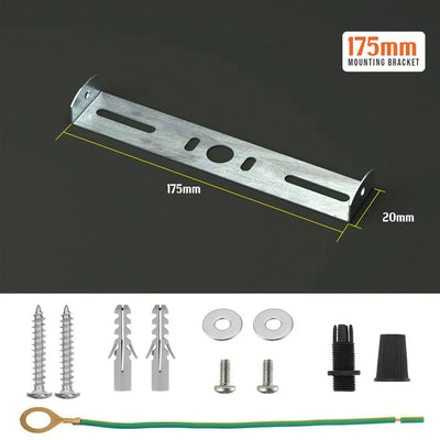 plafondrozet 175mm beugel Lichtbevestigingsbandbeugel Plaat met accessoires~2401