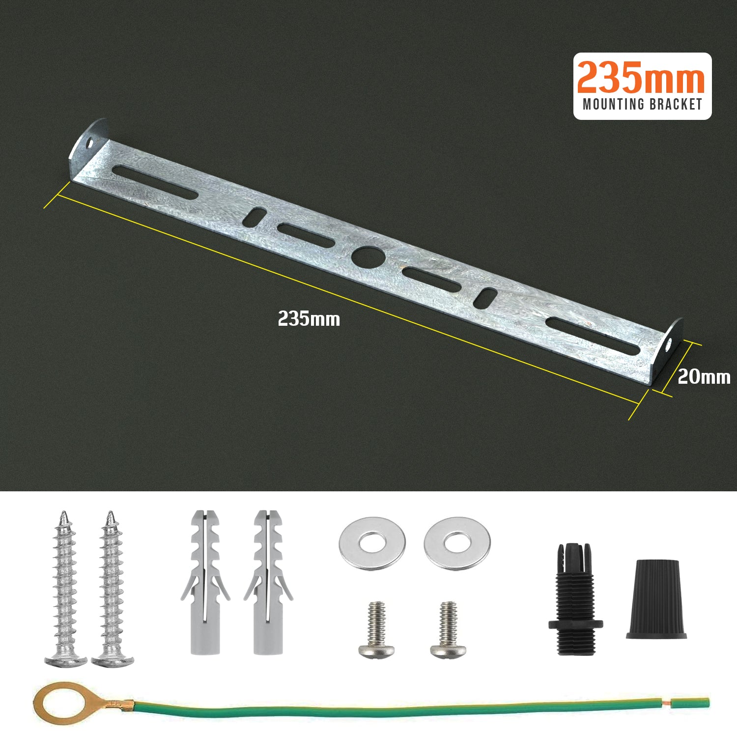 235mm zijmontage plafondbeugels~4119