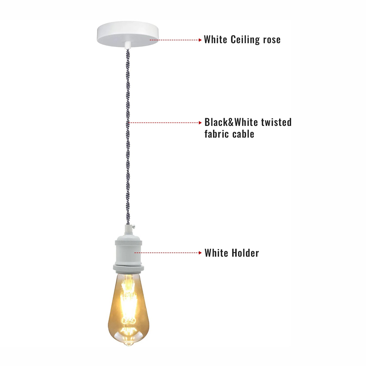E27 Pendant  lamp holder