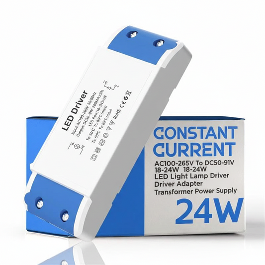 LED-driver DC 18-24W 50-91V constante stroom laagspanning LED-transformator ~ 3319