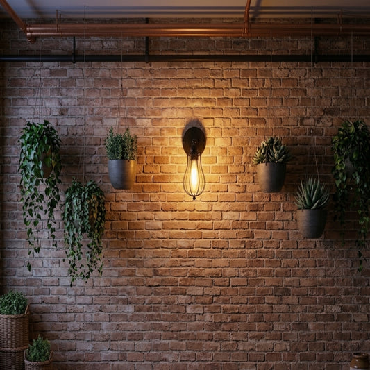 Vintage wandlamp industriële kooi wandlampen lampen ~ 6004