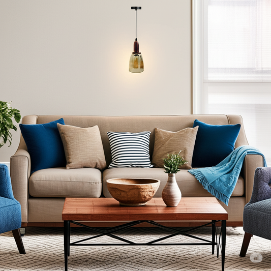 Glass Bowl Pendant Light