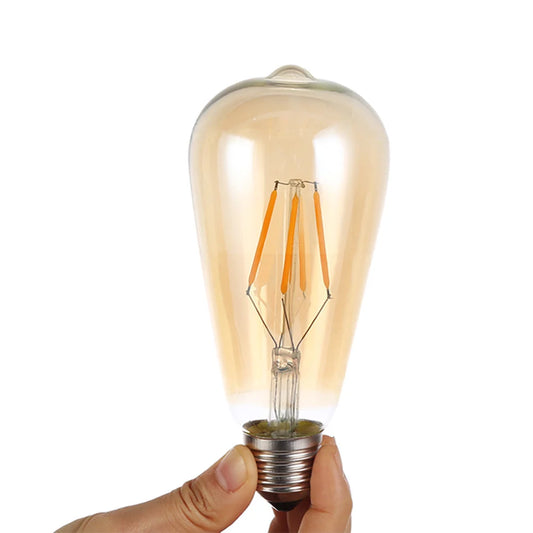 ST64 Eekhoornkooilamp E27 4W Decoratieve filamentlampen~3239