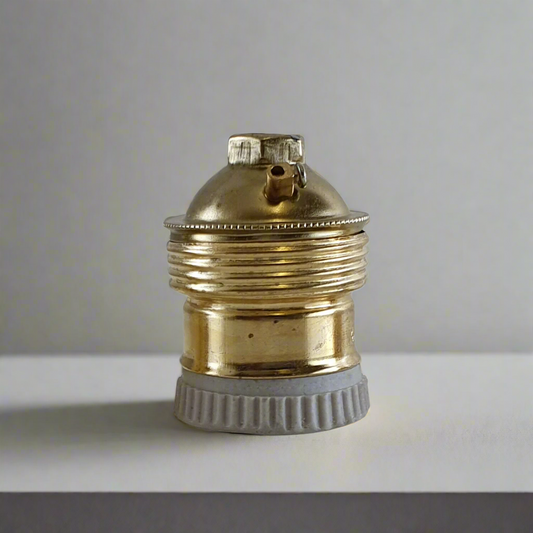 B22 Bajonet Zelfborgende Messing Metalen E27 Lamphouder ~4928