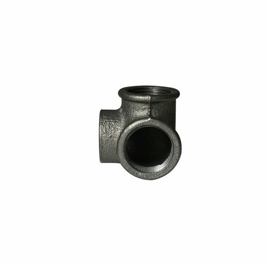 3-weg hoekbuisfitting 4 stuks 3/4" diameter smeedbaar ijzeren buisverlichtingsfittingen~4566