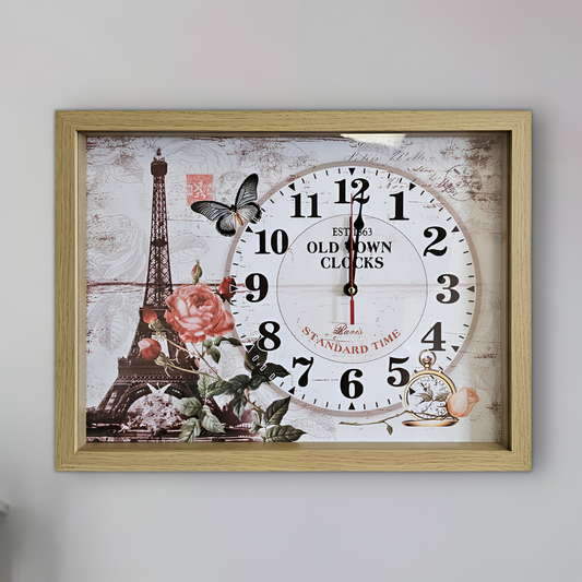 Rectangle Clock Wall