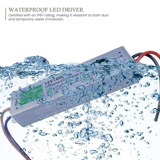 A waterproof IP67 LED driver