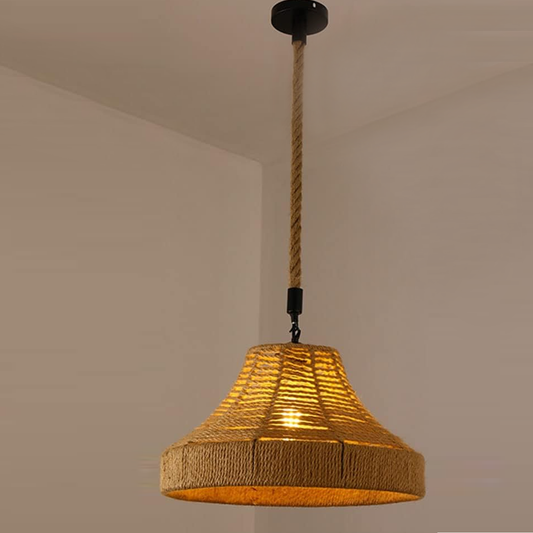 Industriële hennep metalen plafondlamp Edison E27 Loft Retro Stijl~2713