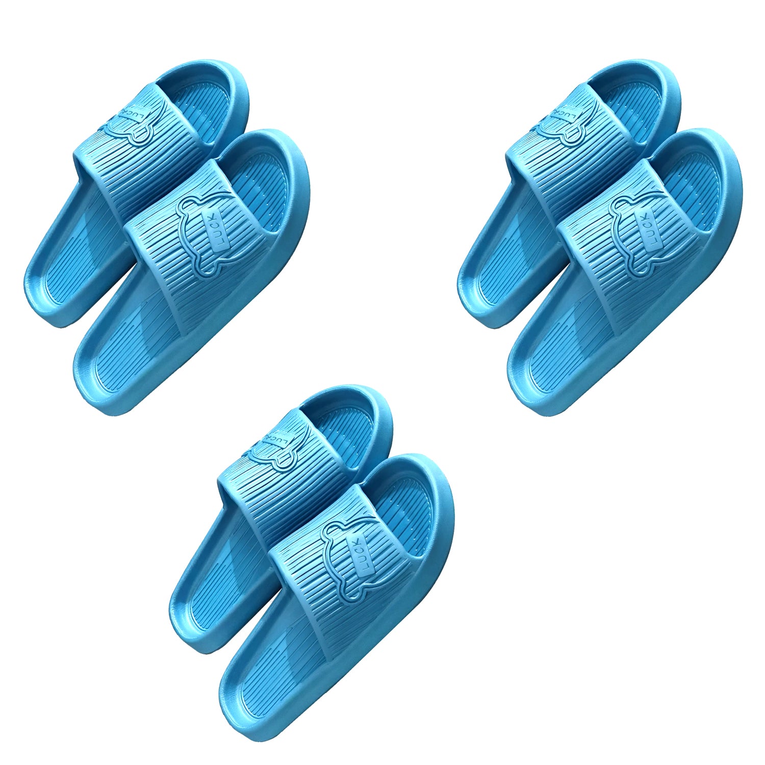 Non-SlipHome Flip Flops Men Women Blue Non-Slip Sandals