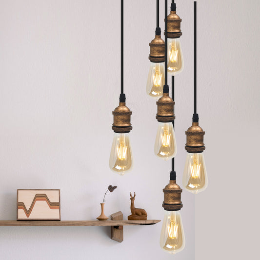 1m Vintage Plafond Hanglamp | E27 Fitting ~4398