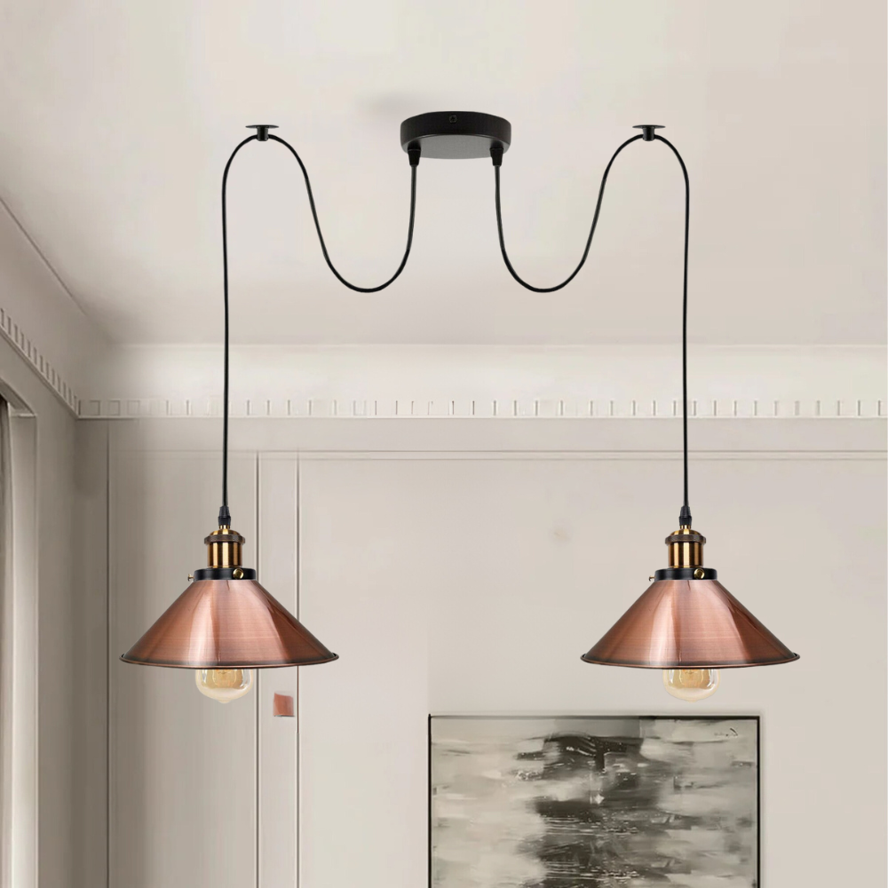 2 way hanging pendant light