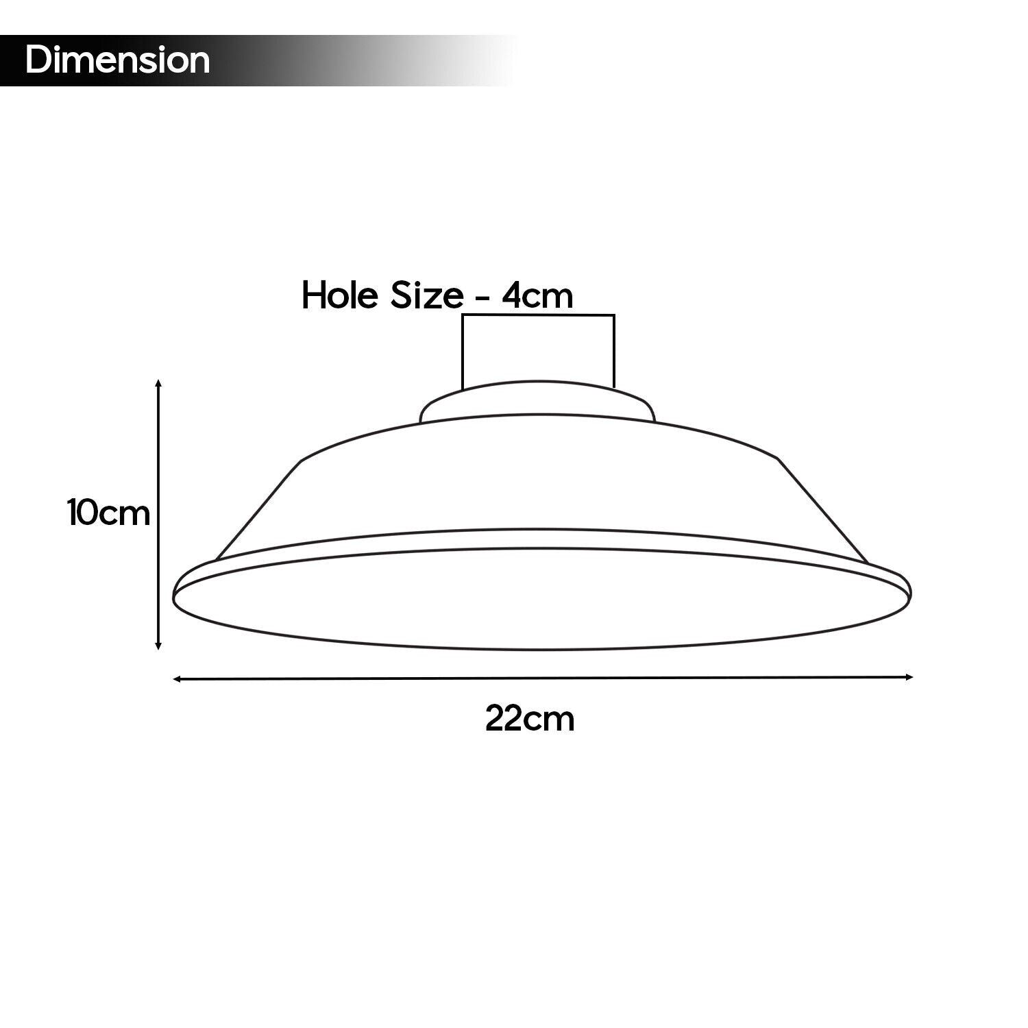 easy fit lamp shade - Size image