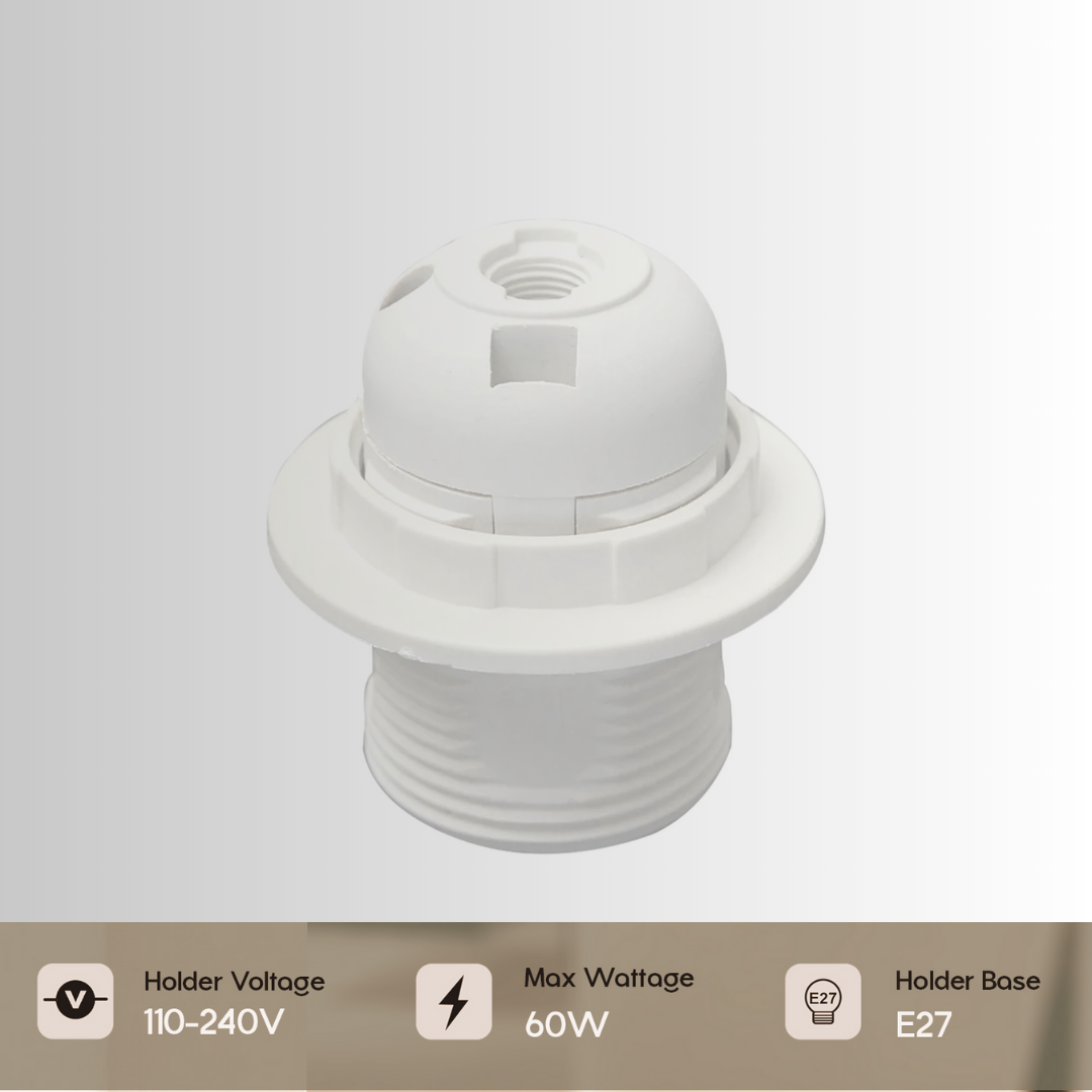 E27 plastic lamp holder
