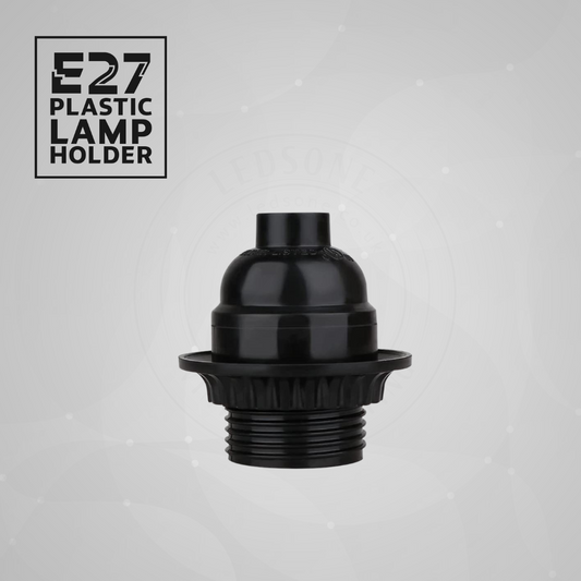 Zwarte vintage bakelieten lampenhouders Edison-schroef E27-fittinghouder ~5720