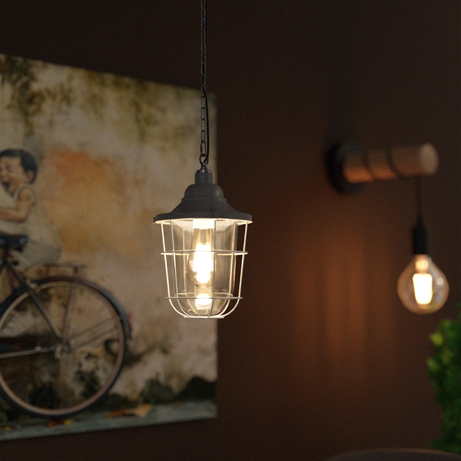 adjustable pendant lamp