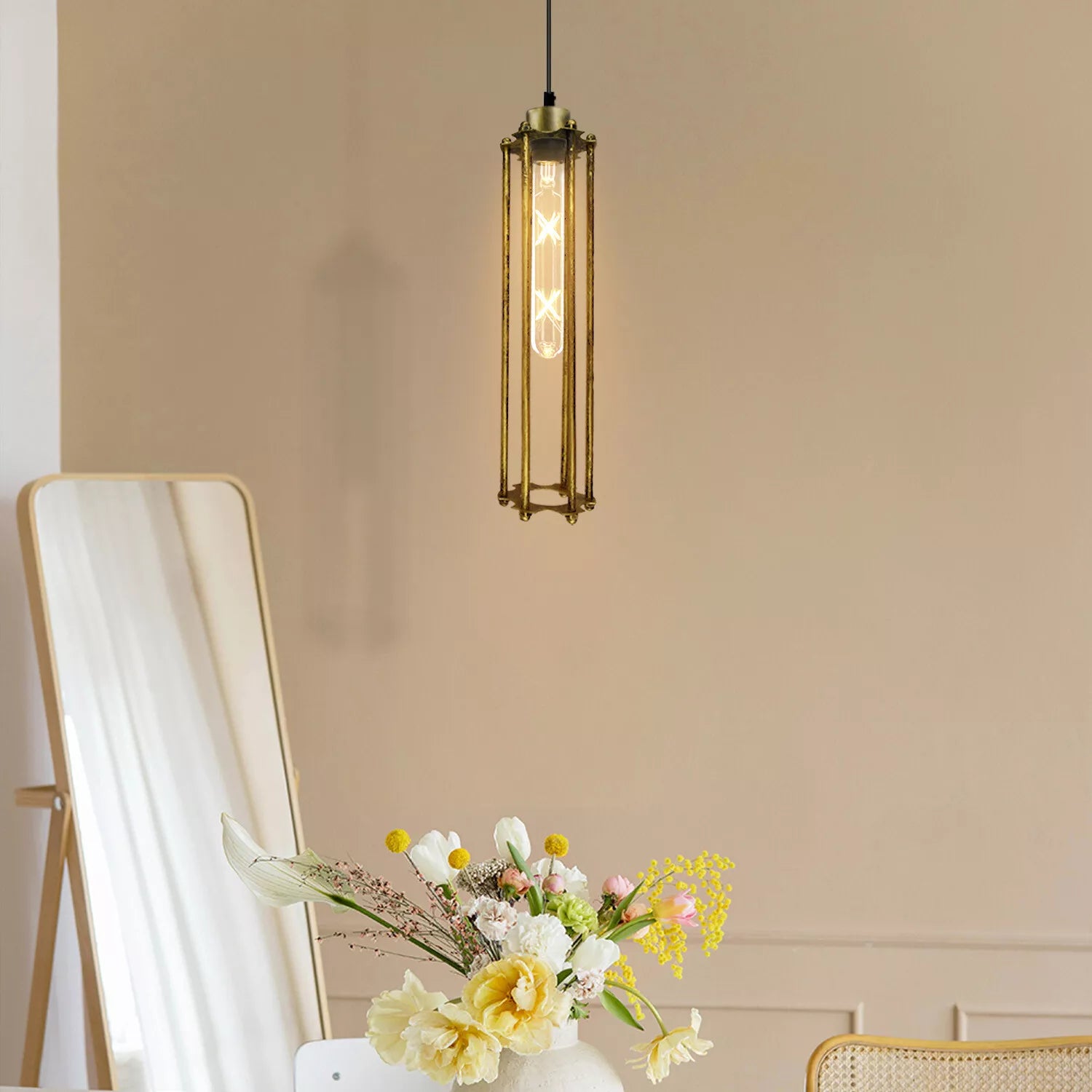 Cage Pendant Light Application Image