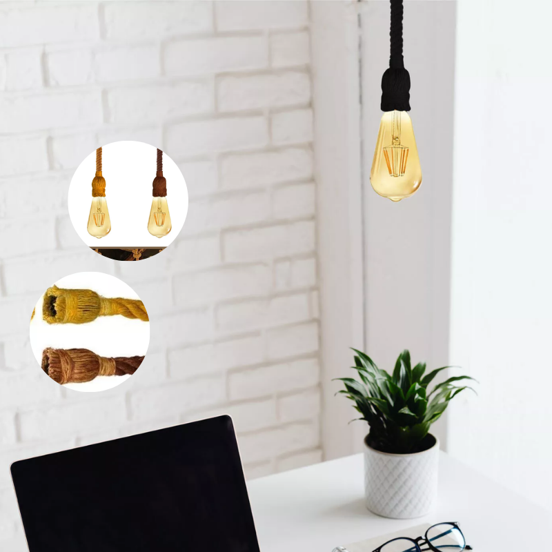 rope pendant lamp
