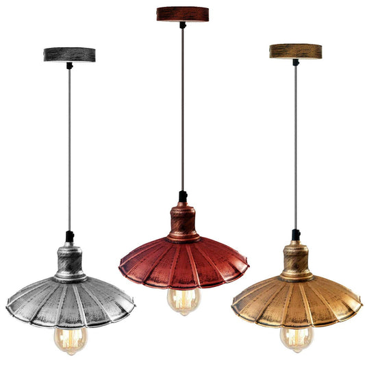 rustic copper suspension hall
