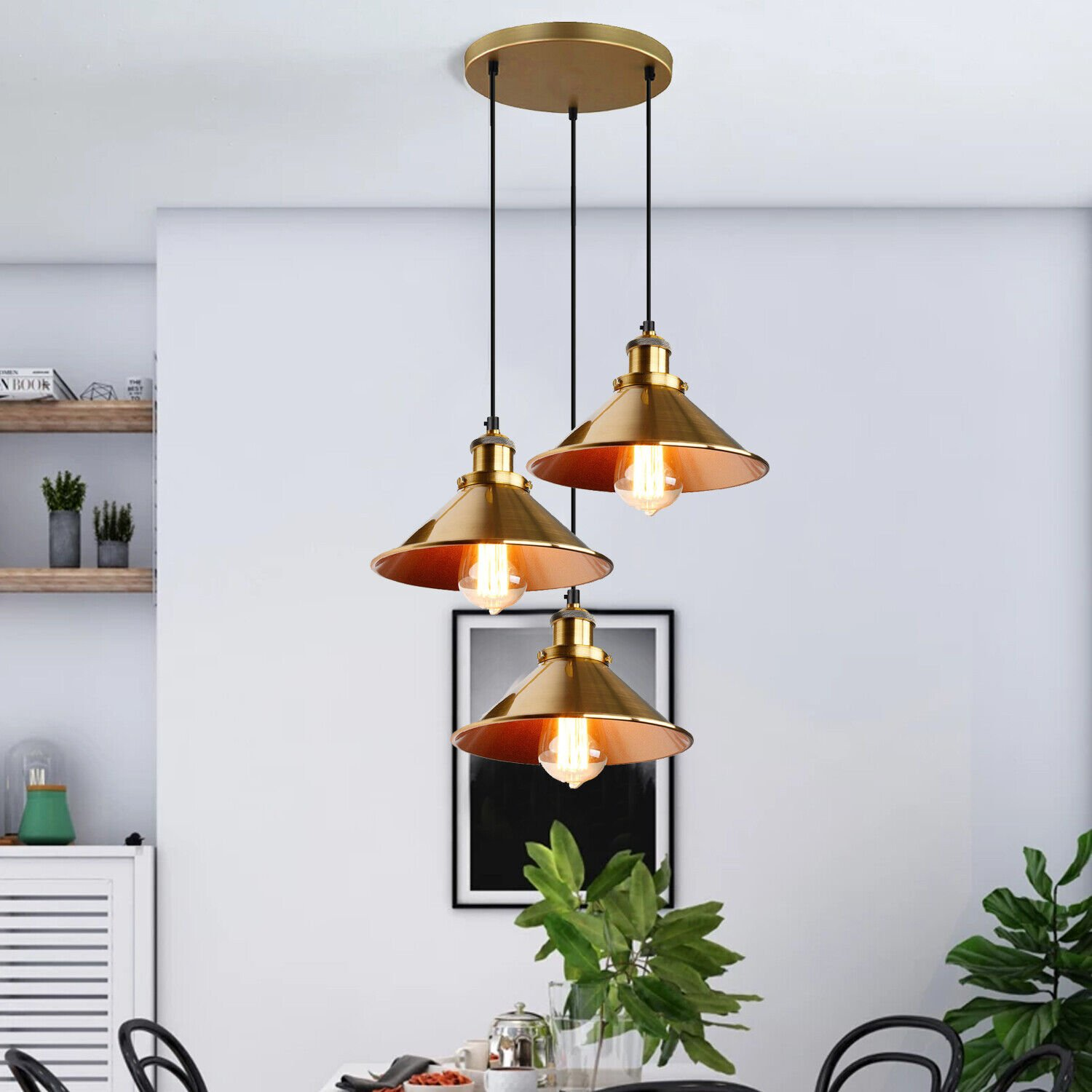 easy fit lamp shade pendant light - Application image