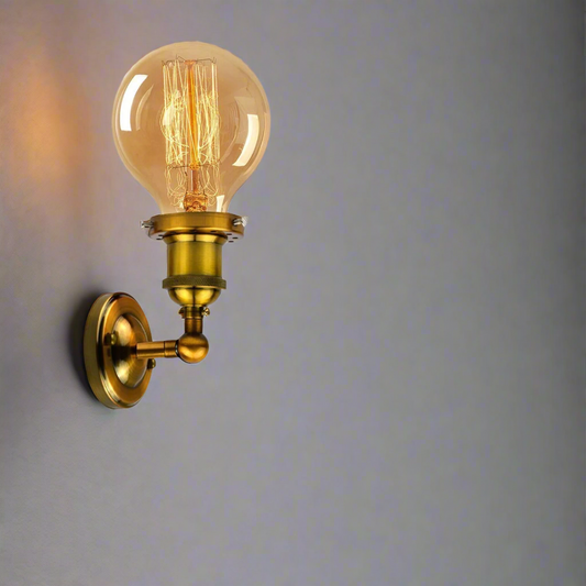 Vintage E27 industriële Edison wandlamp Loft retro lamphouderset ~ 2338