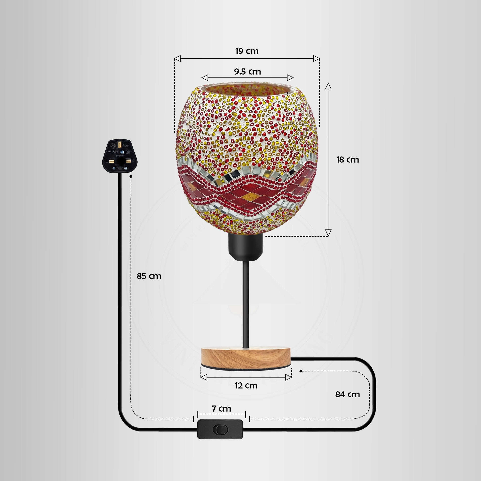 Desk lamp - size image