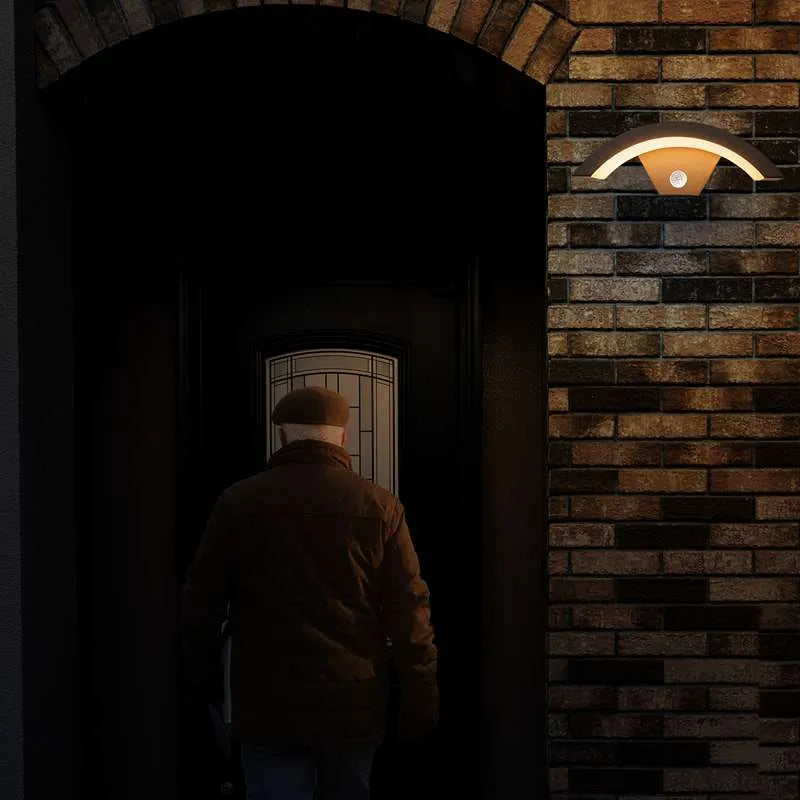 outdoor wall light - Application image