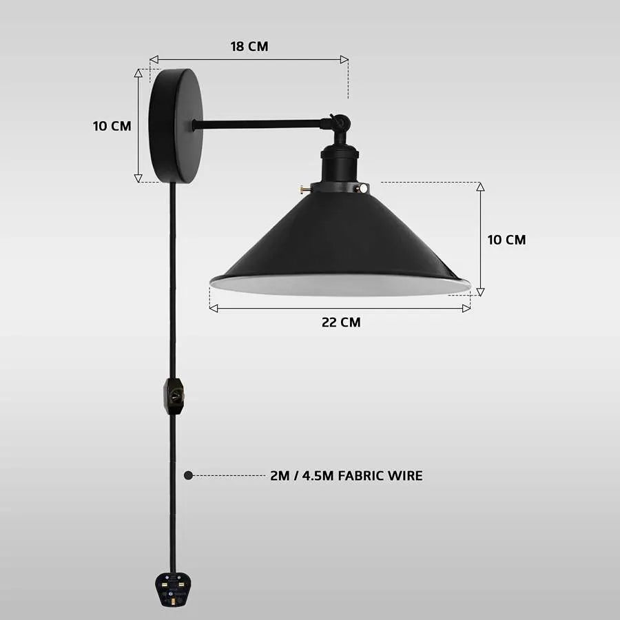 plug in lights - size image