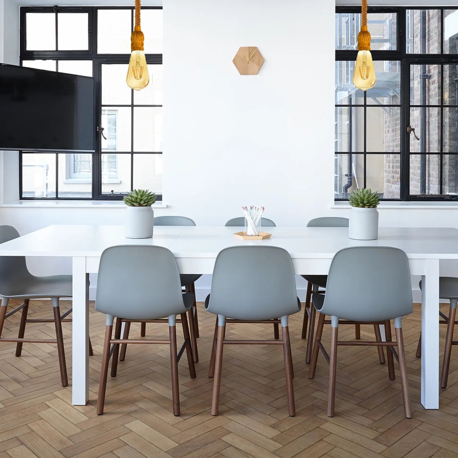 Vintage Ceiling rope pendant lamp Light Hanging Lamp Light