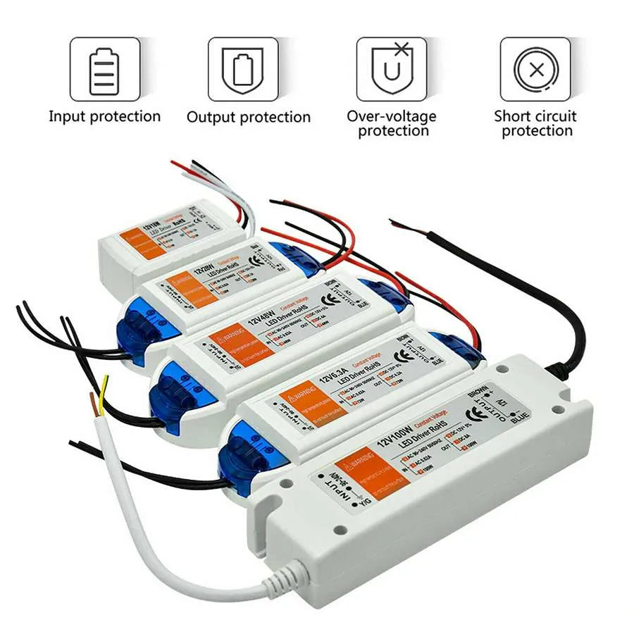 12V Led Power Supply Adapter