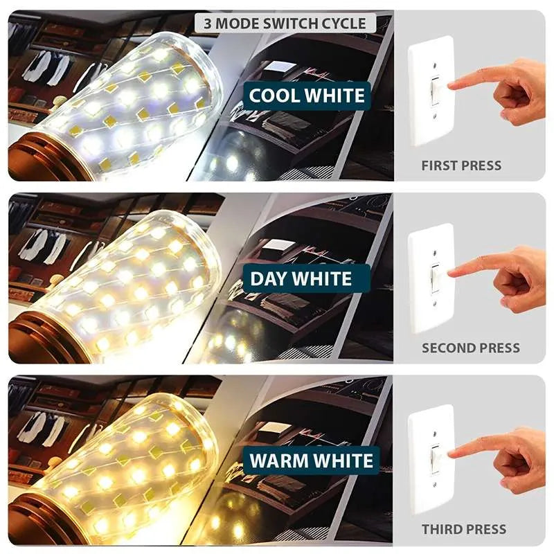 3-Colour LED Bulb