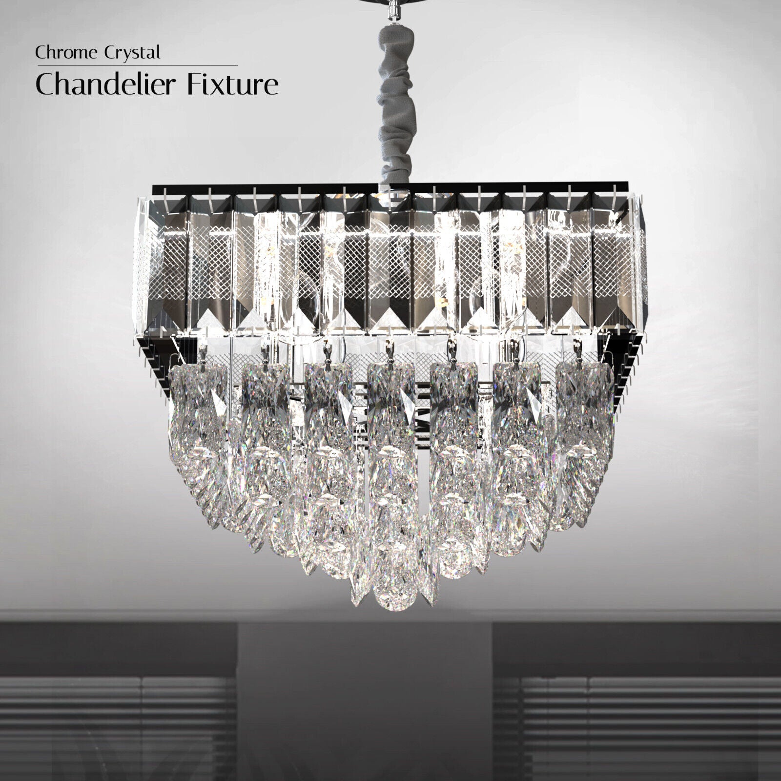 ceiling light crystal chandelier